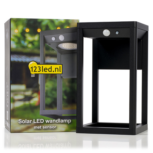 123inkt 123led Solar wandlamp Berkshire met sensor KH1973DN LDR08541 - 2