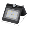 123inkt 123led Solar wandlamp Osaka met sensor LSD-SWL-1.5WPlus-Butterfly-BL LDR08574 - 6