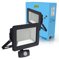123inkt 123led breedstraler met sensor | 4000K | 5500 lumen (50W) 0310716L123 LDR01992
