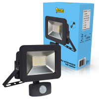 123inkt 123led breedstraler met sensor | 6000K | 2200 lumen (20W) 0310713L123 LDR01989