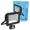 123led breedstraler met sensor | 6000K | 5500 lumen (50W)