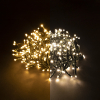 123led clusterverlichting extra warm wit & warm wit 6 meter 384 lampjes