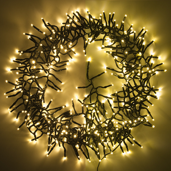 123led clusterverlichting extra warmwit & warmwit 6 meter 384 lampjes LDR07127 123led clusterverlichting extra warmwit & warmwit 6 meter 384 lampjes LDR07127 - 1