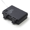 123led draadverlichting op batterijen  1m extra warmwit & warmwit 20 lampjes zilver LDR07279 - 7