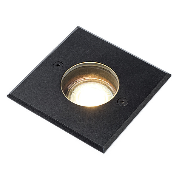 123inkt 123led grondspot Athene zwart geschikt voor 1x GU10 KH7144B LDR08526 - 1