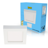 123inkt 123led inbouwarmatuur | Vierkant | 17.7 x 17.7 cm | 3000-6000K | Dimbaar (12W) 810384L123 LDR02021
