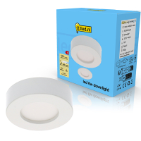123inkt 123led inbouwspot | Rond | Ø 10 cm | 3000-6000K | Dimbaar (6W) 810380L123 LDR02009