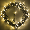 123led kerstverlichting extra warm wit & warm wit 16,4 meter 180 lampjes
