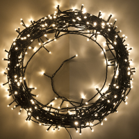 123inkt 123led kerstverlichting extra warm wit & warm wit 27 meter 320 lampjes  LDR07005