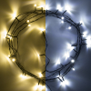 123led kerstverlichting koud wit & warmwit 5,9m 40 lampjes