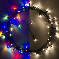 123led kerstverlichting multicolor & warmwit 8,9m 80 lampjes LDR07178 123led kerstverlichting multicolor & warmwit 8,9m 80 lampjes LDR07178
