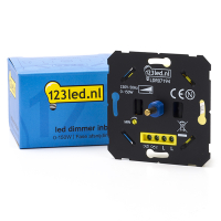 123inkt 123led led dimmer inbouw fase afsnijding (RC) (0-150W)  LDR07194