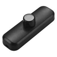 123inkt 123led ledsnoerdimmer incl. draaiknop (RC) (0-25W) zwart 960000201 LDR06201