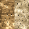 123led netverlichting extra warm wit & warm wit 90 x 50 cm 100 lampjes