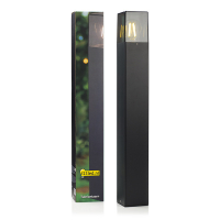 123inkt 123led tuinlantaarn Smokey zwart geschikt voor 1x E27 16152 LDR08515