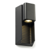 123inkt 123led wandlamp Charlotte zwart geschikt voor 1x GU10 5921 LDR08504 - 1