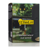 123inkt 123led wandlamp Kingston zwart ovaal met sensor geschikt voor 1x GU10 6004 LDR08523 - 5