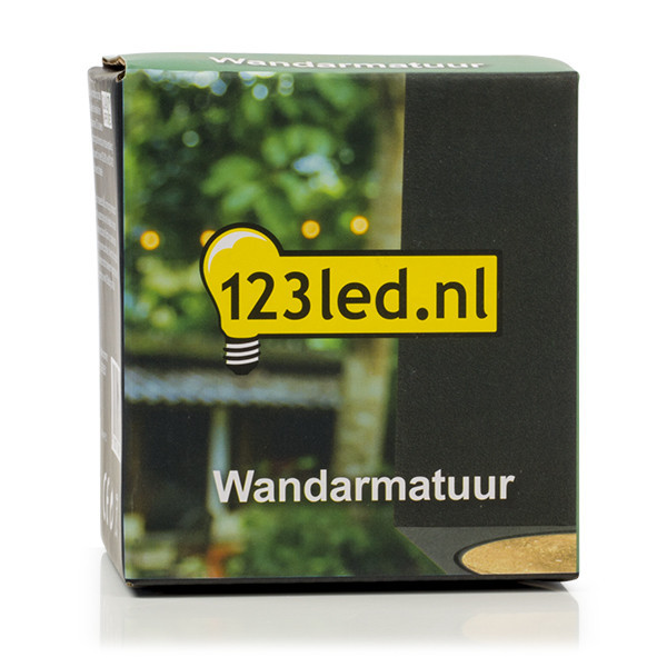 123inkt 123led wandlamp San Diego zwart geschikt voor 1 x GU10 1111 LDR08501 - 5