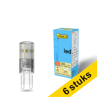 Aanbieding: 6x 123led G9 ledcapsule helder 1.9W (20W)