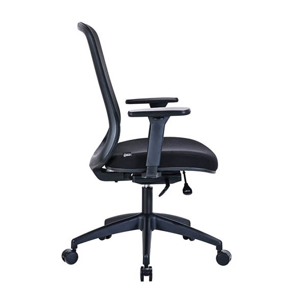 123inkt Business Ecoline bureaustoel mesh zwart 302669 - 3