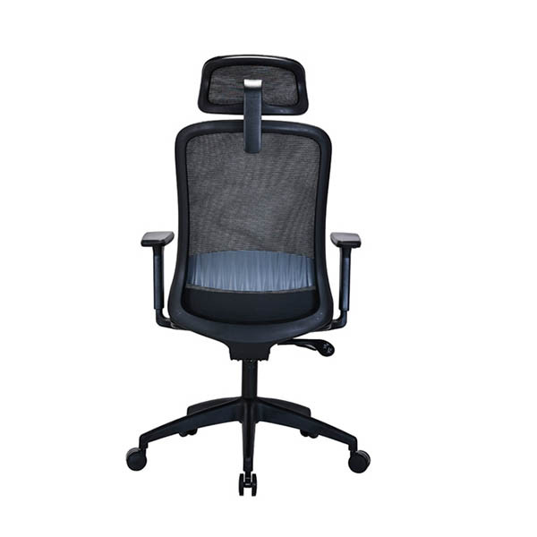 123inkt Business Ecoline bureaustoel mesh zwart (incl. hoofdsteun) 302696 - 4