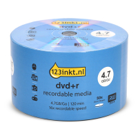 123inkt DVD+R 50 stuks op spindel