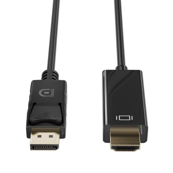 123inkt DisplayPort naar HDMI kabel (2 meter) 11.99.5786C 51957C CCGP37104BK20C K5561HQSW.2C 302274 - 1