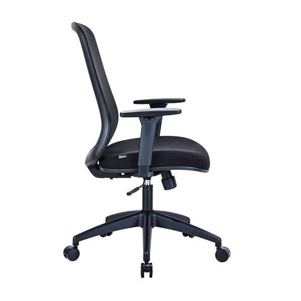 123inkt Economic Ecoline bureaustoel mesh zwart 302668 - 3