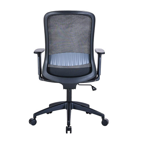 123inkt Economic Ecoline bureaustoel mesh zwart 302668 - 4