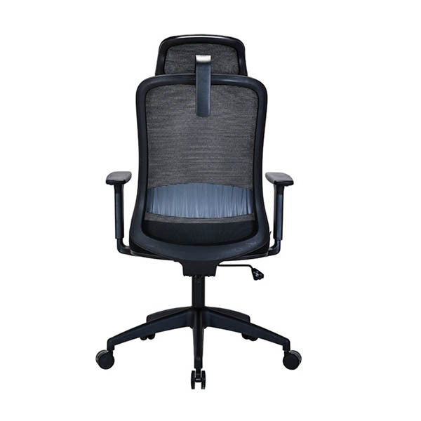 123inkt Economic Ecoline bureaustoel mesh zwart (incl. hoofdsteun) 302695 - 4