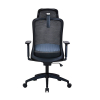 123inkt Economic Ecoline bureaustoel mesh zwart (incl. hoofdsteun) 302695 - 4