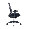 123inkt Executive Officeline bureaustoel mesh zwart 302671 - 3