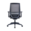123inkt Executive Officeline bureaustoel mesh zwart 302671 - 4