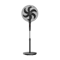 123inkt F602 ventilator staand met afstandsbediening zwart 303402