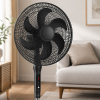 123inkt F602 ventilator staand met afstandsbediening zwart 303402 - 2