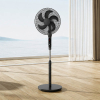 123inkt F602 ventilator staand met afstandsbediening zwart 303402 - 3