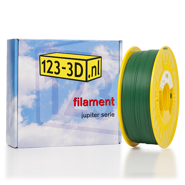 123inkt Filament groen 1,75 mm PLA 1,1 kg Jupiter serie (123-3D huismerk)  DFP01058 - 1