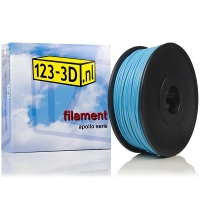 123inkt Filament lichtblauw 2,85 mm ABS 1 kg Apollo serie (123-3D.nl huismerk)  DFA00021