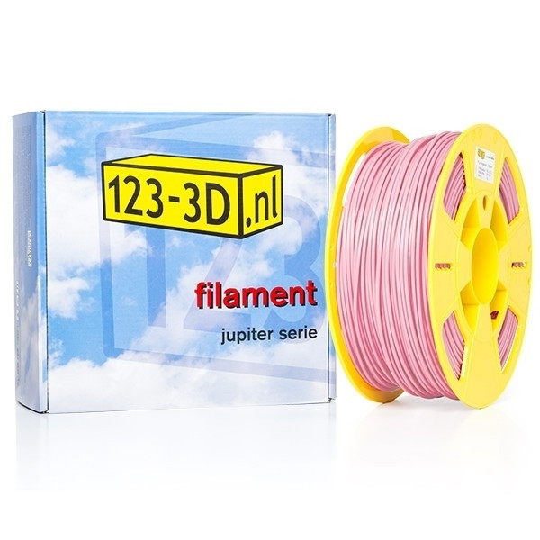 123inkt Filament lichtroze 2,85 mm PLA 1 kg Jupiter serie (123-3D huismerk)  DFP11064 - 1