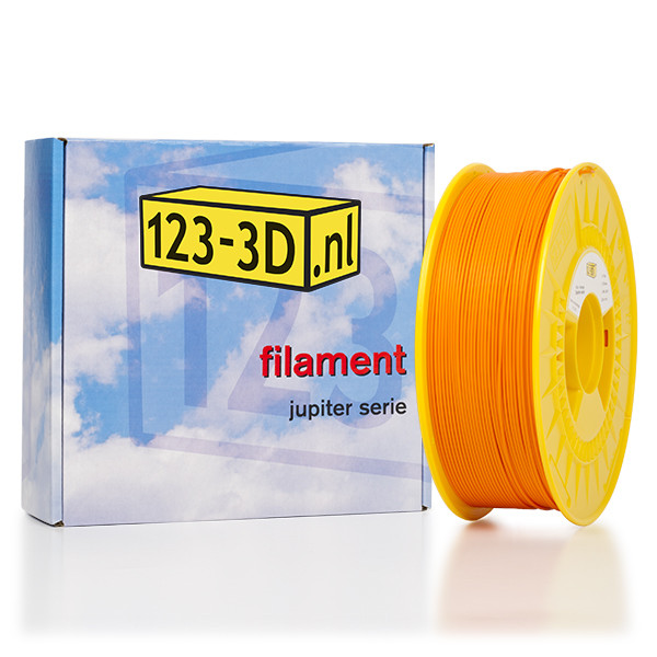 123inkt Filament oranje 1,75 mm PLA 1,1 kg Jupiter serie (123-3D huismerk)  DFP01065 - 1
