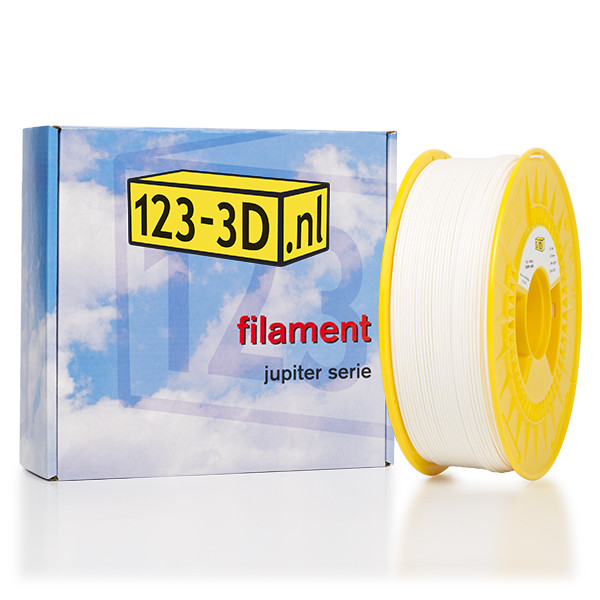 123inkt Filament wit 1,75 mm PLA 1,1 kg Jupiter serie (123-3D huismerk)  DFP01084 - 1