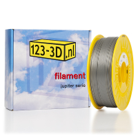 123inkt Filament zilver 1,75 mm PLA 1,1 kg Jupiter serie (123-3D huismerk)  DFP01088