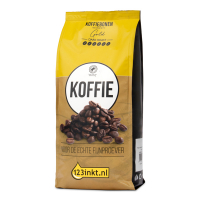 123inkt Gold dark roast koffiebonen 1 kg