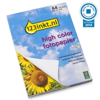 123inkt High Color mat fotopapier 125 g/m² A4 (100 vellen) FSC® Q6593AC 064010