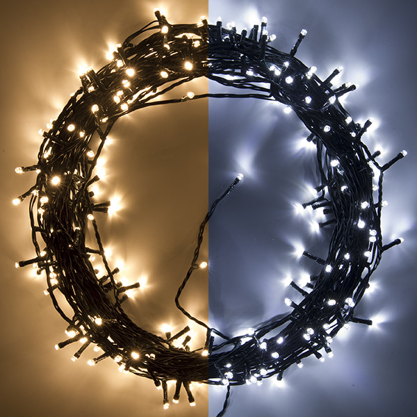 Kerstverlichting 27 meter | koud wit & warm wit | 320 123inkt.be