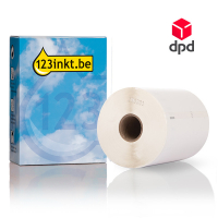123inkt LW650XL PRO 1933086 / 2112287 extra grote duurzame DPD verzendlabels 653383