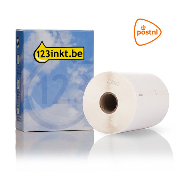 123inkt LW650XL PRO 1933086 / 2112287 extra grote duurzame PostNL verzendetiketten 089325 - 1