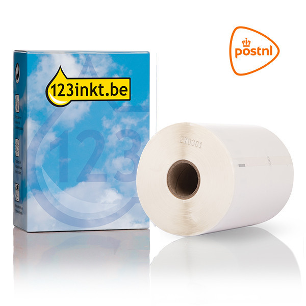 123inkt LW650XL PRO 1933086 / 2112287 extra grote duurzame PostNL verzendetiketten 089325 - 1