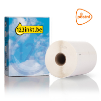 123inkt LW650XL PRO 1933086 / 2112287 extra grote duurzame PostNL verzendetiketten 089325