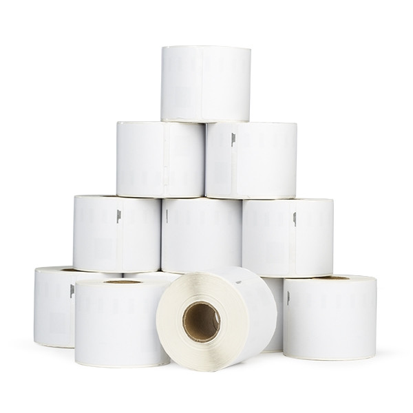 123inkt LW650XL PRO S0722420 / 13186 verzend- en naambadge etiketten voordeelverpakking 12 stuks 99014 089327 - 1